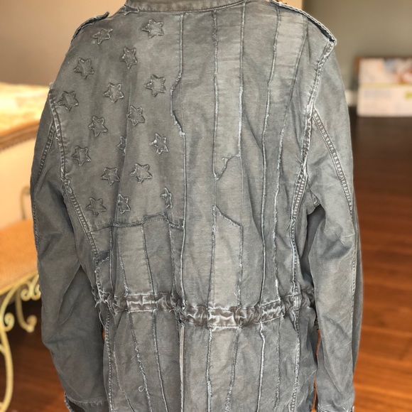 Ralph Lauren D&S Military/Combat Flag Field Jacket Jackets & Coats